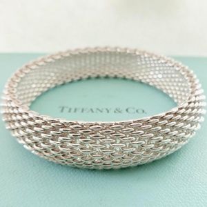 Tiffany Bracelet  – Sumerset Mesh Sterling Silver